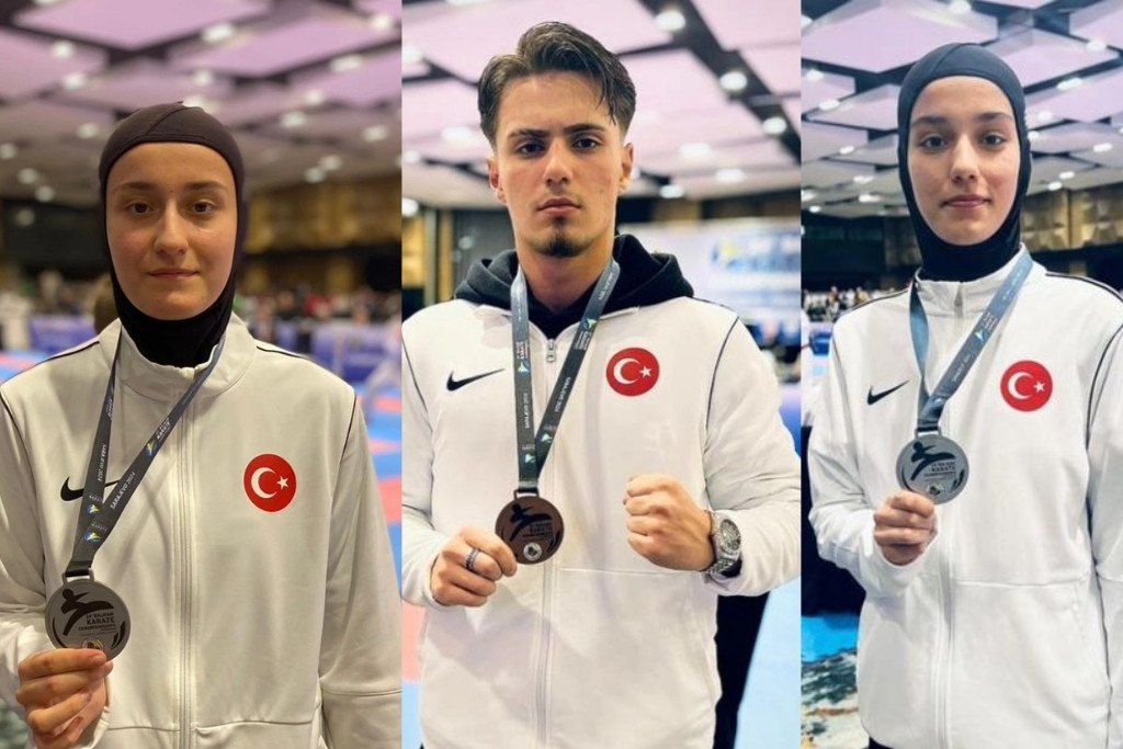 Balkan Karate Şampiyonasında Karatecilerimiz Rüzgar Gibi Esti