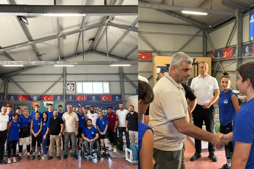 Başkanımızdan Başarılı Haltercilerimize Ziyaret