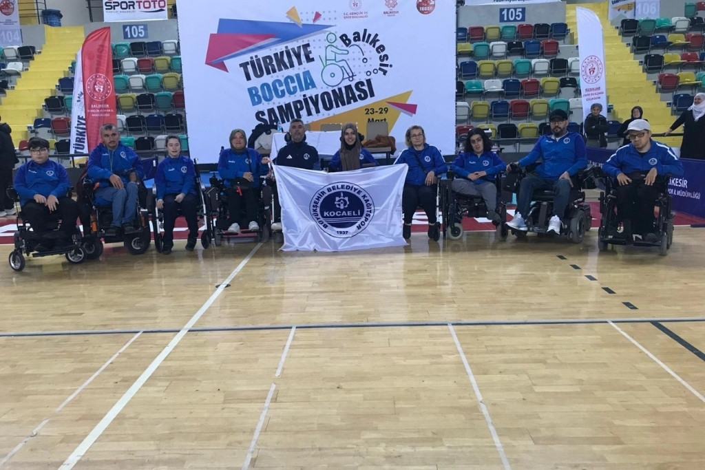 Boccia Türkiye Şampiyonasında Sporcularımız Kürsünün Zirvesinde