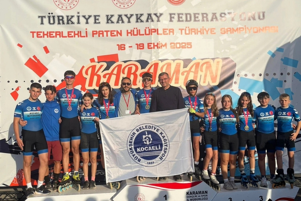 Paten Türkiye Şampiyonasında Kağıtspor Rüzgarı