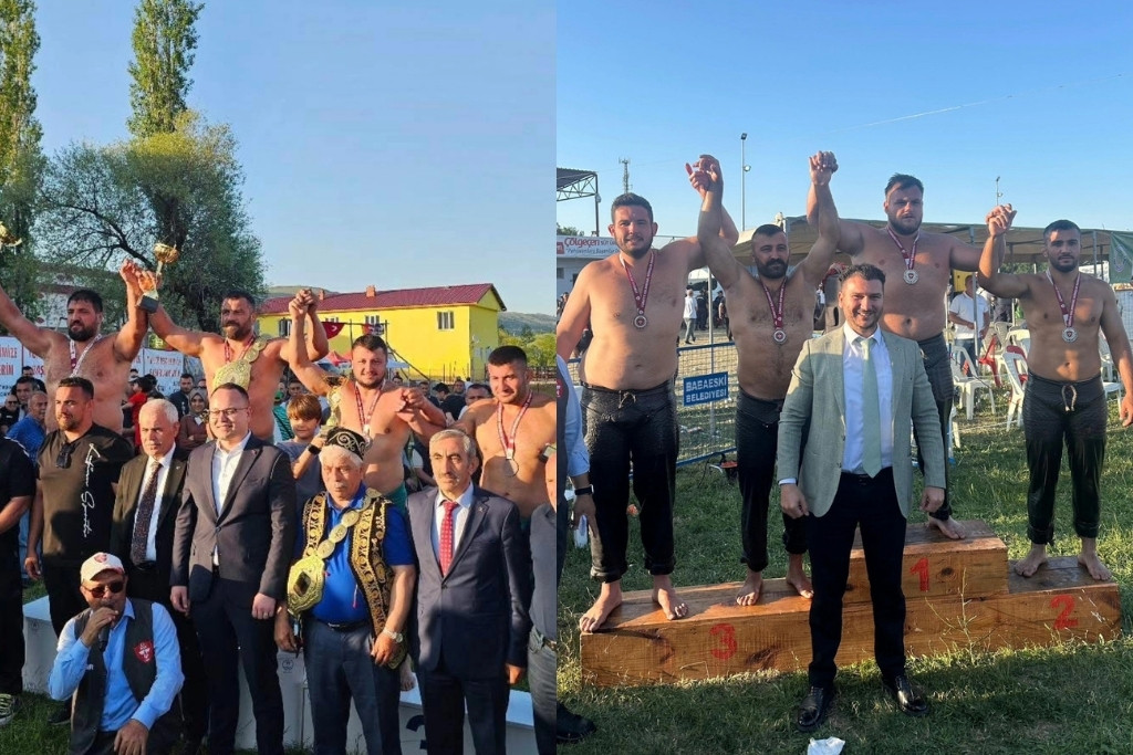 Pehlivanlarımızdan 8 Madalya